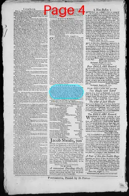 Page thumbnail for The New Hampshire Gazette And Historical Chronicle