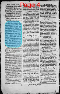 Page thumbnail for The New Hampshire Gazette And Historical Chronicle