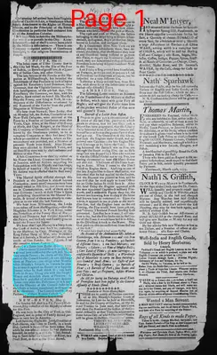 Page thumbnail for The New Hampshire Gazette And Historical Chronicle