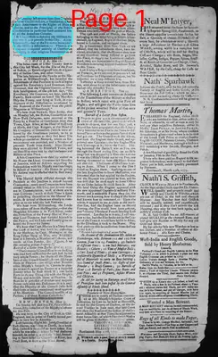 Page thumbnail for The New Hampshire Gazette And Historical Chronicle