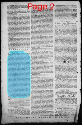 Page thumbnail for The New Hampshire Gazette And Historical Chronicle