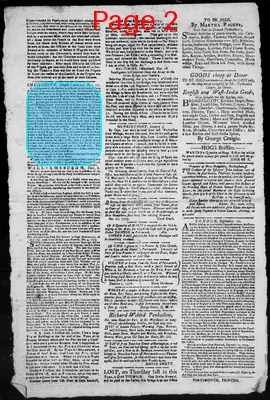 Page thumbnail for The New Hampshire Gazette And Historical Chronicle