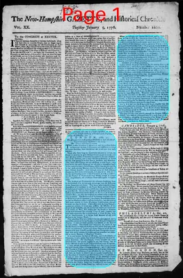 Page thumbnail for The New Hampshire Gazette And Historical Chronicle