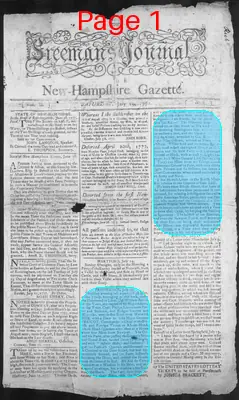 Page thumbnail for The Freeman's Journal, Or, New Hampshire Gazette
