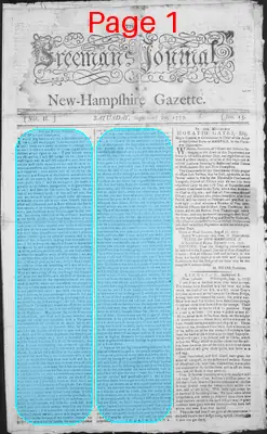 Page thumbnail for The Freeman's Journal, Or, New Hampshire Gazette