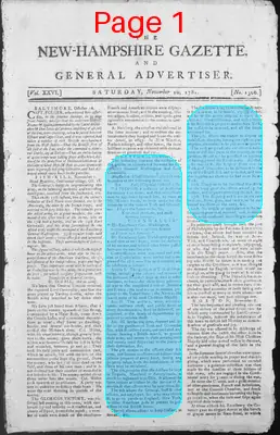 Page thumbnail for The New Hampshire Gazette And General Advertiser