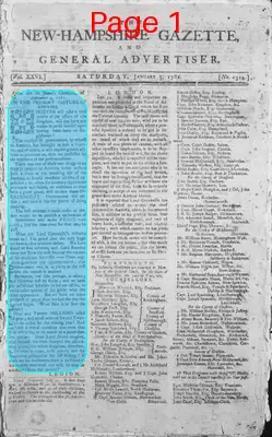 Page thumbnail for The New Hampshire Gazette And General Advertiser