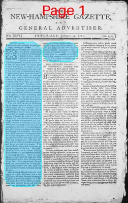 Page thumbnail for The New Hampshire Gazette And General Advertiser