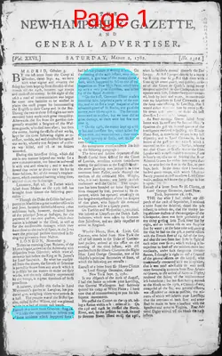 Page thumbnail for The New Hampshire Gazette And General Advertiser