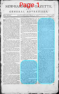 Page thumbnail for The New Hampshire Gazette And General Advertiser