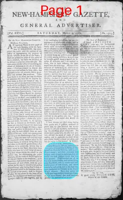 Page thumbnail for The New Hampshire Gazette And General Advertiser