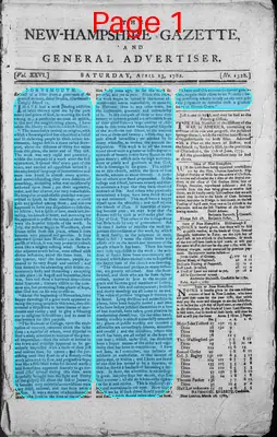 Page thumbnail for The New Hampshire Gazette And General Advertiser