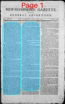 Page thumbnail for The New Hampshire Gazette And General Advertiser