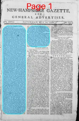 Page thumbnail for The New Hampshire Gazette And General Advertiser
