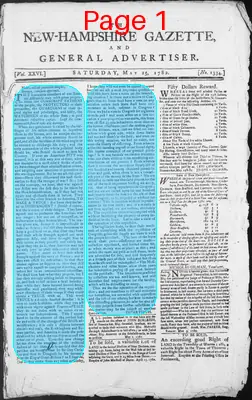 Page thumbnail for The New Hampshire Gazette And General Advertiser