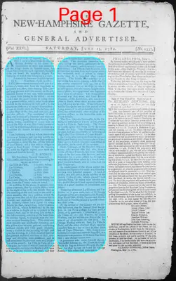 Page thumbnail for The New Hampshire Gazette And General Advertiser