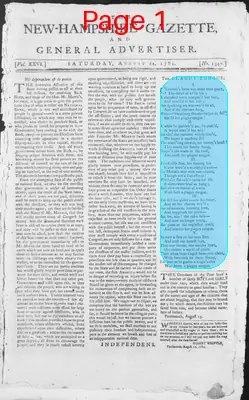 Page thumbnail for The New Hampshire Gazette And General Advertiser