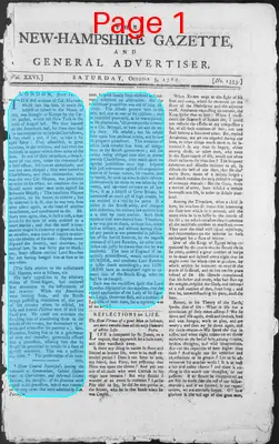 Page thumbnail for The New Hampshire Gazette And General Advertiser