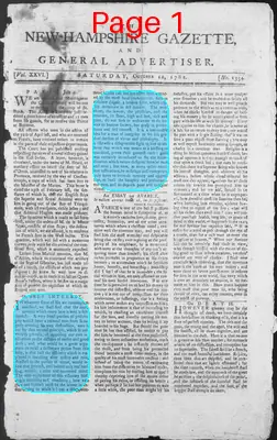 Page thumbnail for The New Hampshire Gazette And General Advertiser