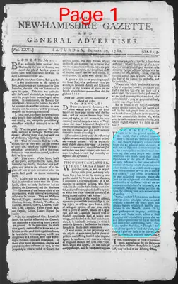 Page thumbnail for The New Hampshire Gazette And General Advertiser