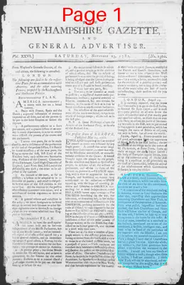Page thumbnail for The New Hampshire Gazette And General Advertiser
