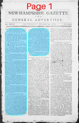 Page thumbnail for The New Hampshire Gazette And General Advertiser