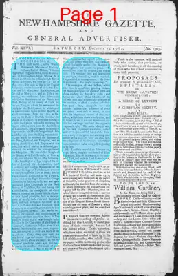 Page thumbnail for The New Hampshire Gazette And General Advertiser