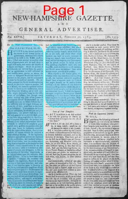 Page thumbnail for The New Hampshire Gazette And General Advertiser
