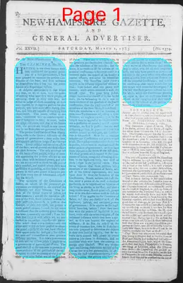 Page thumbnail for The New Hampshire Gazette And General Advertiser