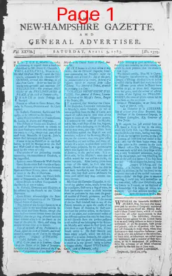 Page thumbnail for The New Hampshire Gazette And General Advertiser