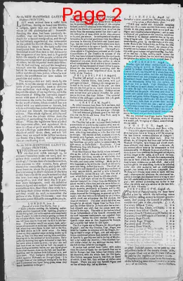 Page thumbnail for The New Hampshire Gazette And General Advertiser
