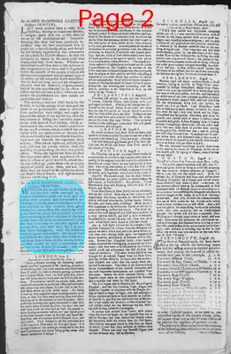 Page thumbnail for The New Hampshire Gazette And General Advertiser