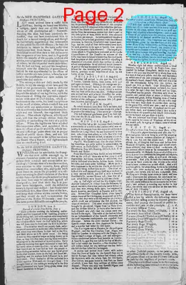 Page thumbnail for The New Hampshire Gazette And General Advertiser