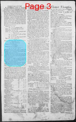Page thumbnail for The New Hampshire Gazette And General Advertiser