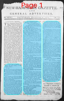 Page thumbnail for The New Hampshire Gazette And General Advertiser