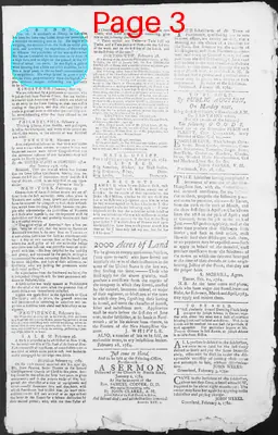 Page thumbnail for The New Hampshire Gazette And General Advertiser