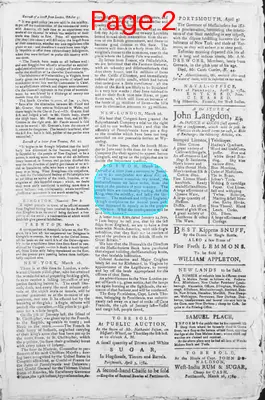 Page thumbnail for The New Hampshire Gazette And General Advertiser