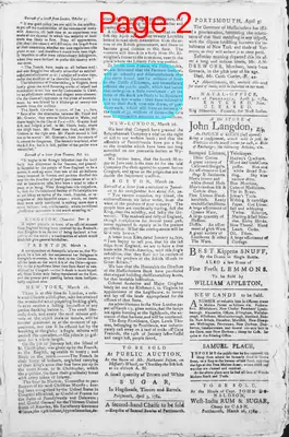 Page thumbnail for The New Hampshire Gazette And General Advertiser