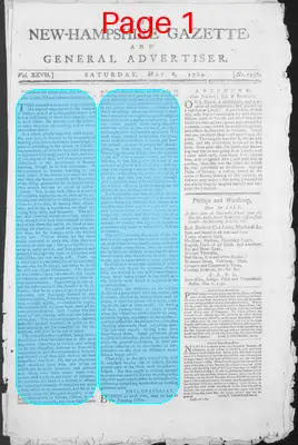 Page thumbnail for The New Hampshire Gazette And General Advertiser