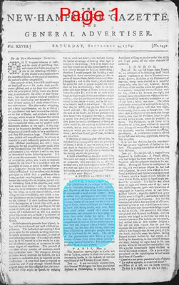 Page thumbnail for The New Hampshire Gazette And General Advertiser