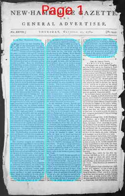 Page thumbnail for The New Hampshire Gazette And General Advertiser