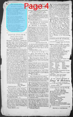 Page thumbnail for The New Hampshire Gazette And General Advertiser