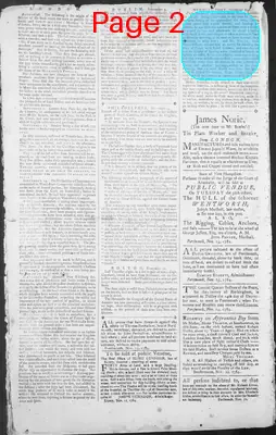 Page thumbnail for The New Hampshire Gazette And General Advertiser