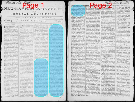 Page thumbnail for Fowle's New Hampshire Gazette And General Advertiser