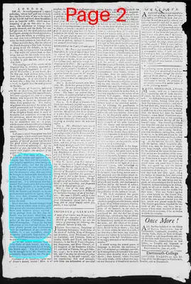 Page thumbnail for Fowle's New Hampshire Gazette And General Advertiser