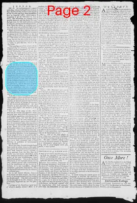 Page thumbnail for Fowle's New Hampshire Gazette And General Advertiser
