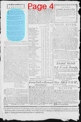 Page thumbnail for Fowle's New Hampshire Gazette And General Advertiser