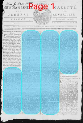 Page thumbnail for Fowle's New Hampshire Gazette And General Advertiser