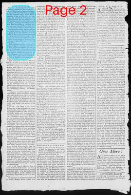 Page thumbnail for Fowle's New Hampshire Gazette And General Advertiser