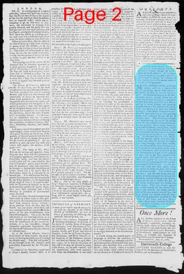 Page thumbnail for Fowle's New Hampshire Gazette And General Advertiser